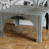 Sheet metal coffee table