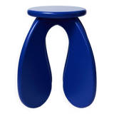 Table d'appoint space flat pack en bleu électrique