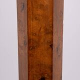 Stunning large Antique Biedermeier Burl floor lamp . Germany