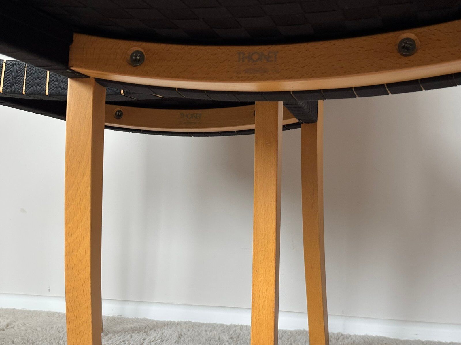 Model 737 chairs by Peter Maly for Thonet, 1990s set of 4