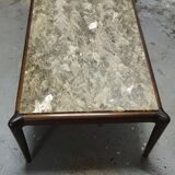Coffee table top resin onyx 60s