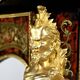 Ceremonial Table in Blackened Pear Wood, Napoleon III Period – Mid-19th Century