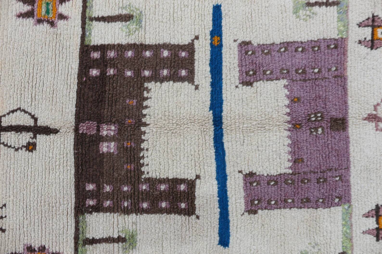 Berber rug, moroccan rugs and crafts 243 x 146 cm