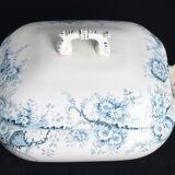 Rectangular tureen iron earth