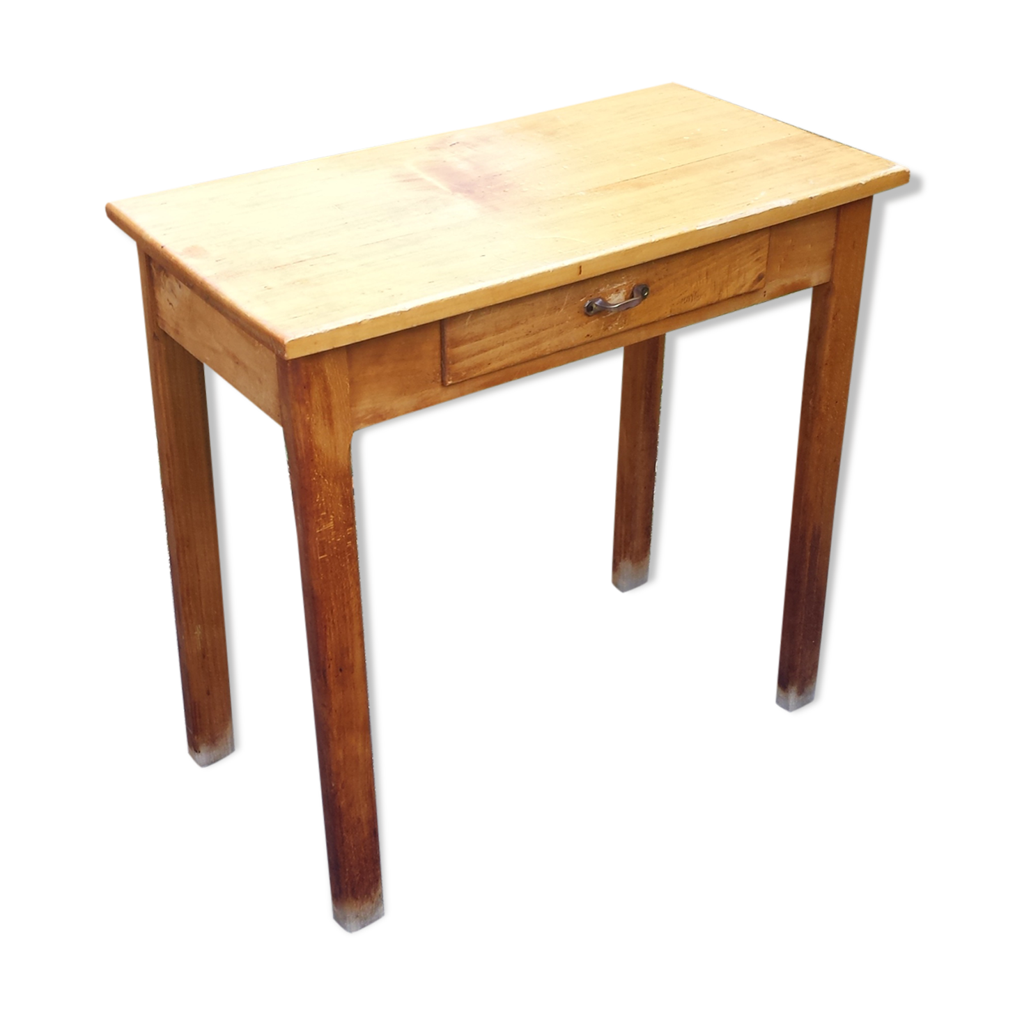 wooden farm table