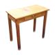 wooden farm table