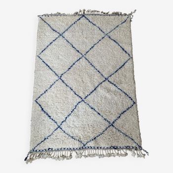 Pure wool Moroccan Berber rug