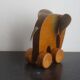 Wooden elephant toy