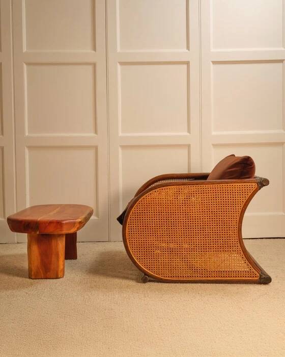 Fauteuils italiens en bambou - 1970