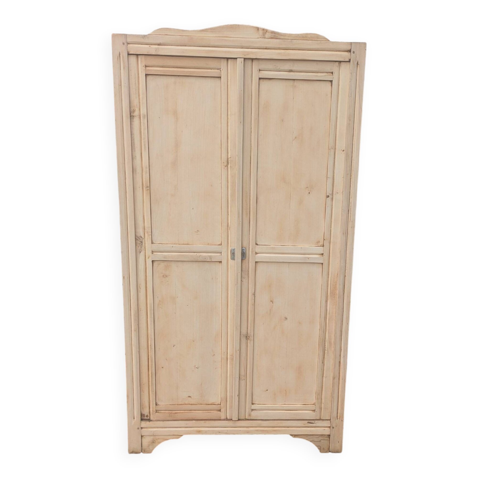 Natural wood cabinet