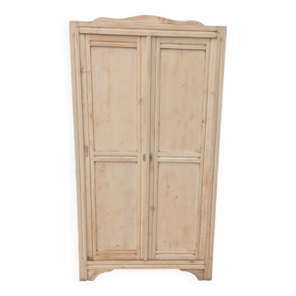 Natural wood cabinet