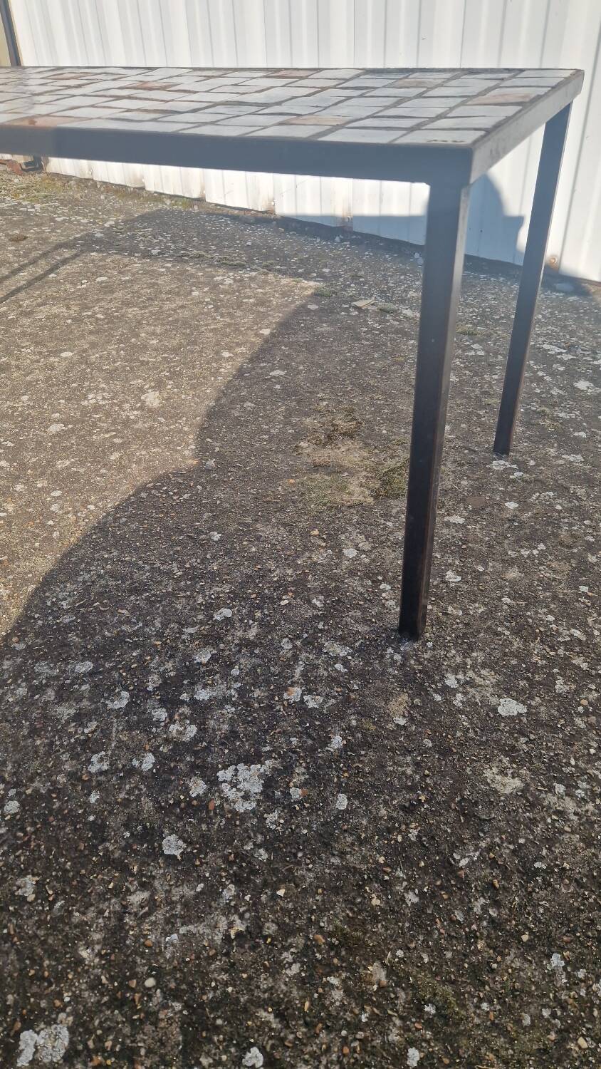 Mado Jolain, Ceramic tile coffee table 1960