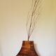 Wooden vase