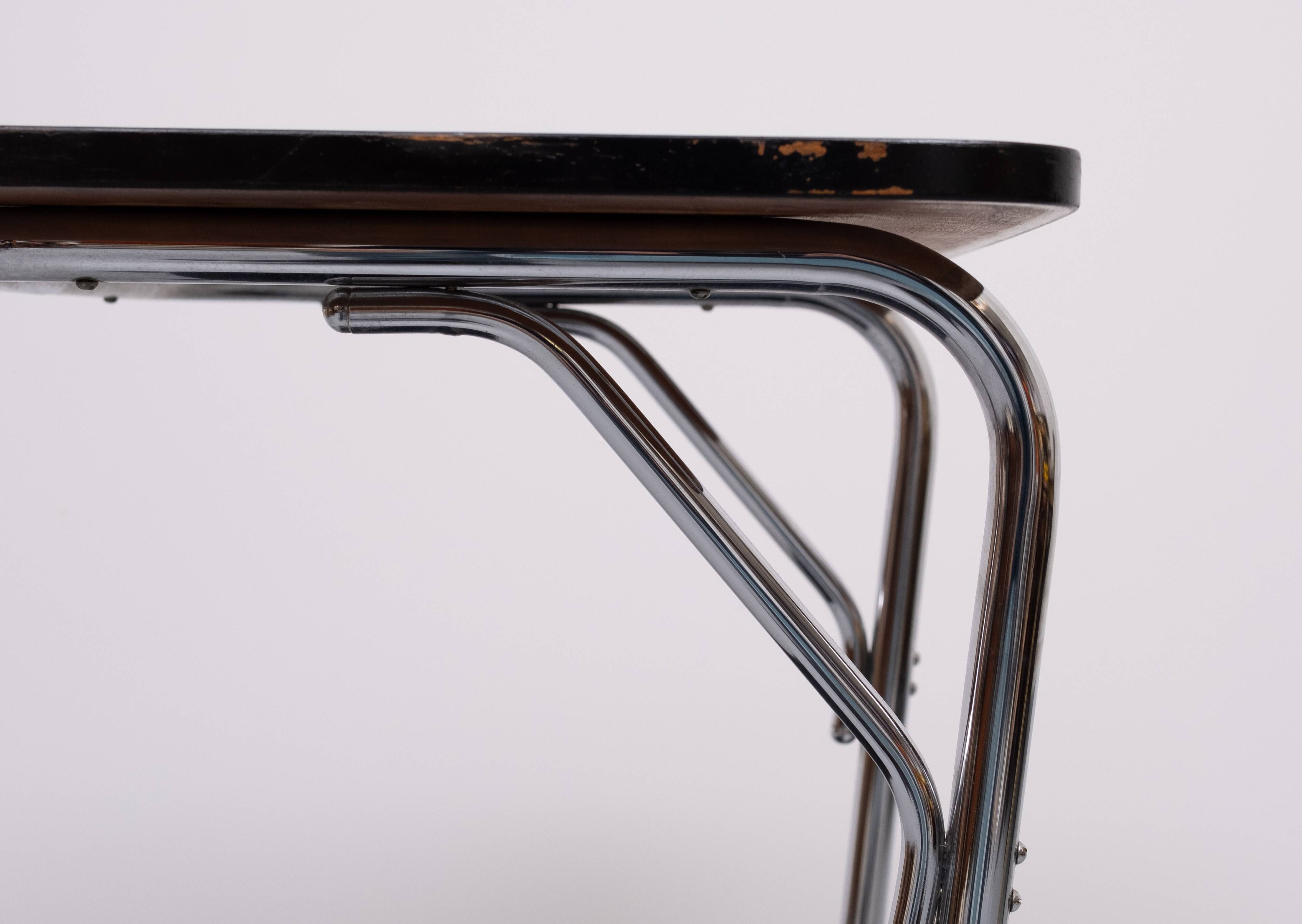 Bauhaus Chrome tube Tray Table 1930s Germany