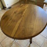 Solid wood table