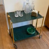 Serving rolling folding table Textable Vintage platforms