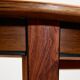 Table à manger extensible en palissandre modèle 55 par Gunni Omann pour Omann Jun, restaurée