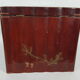 Sewing box or lacquered wood storage Japan early XX