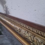 Miroir doré époque restauration 125x92