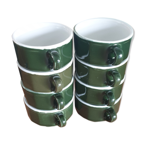 Tasses à café de bistrot années