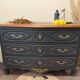 Birch wood chest of drawers