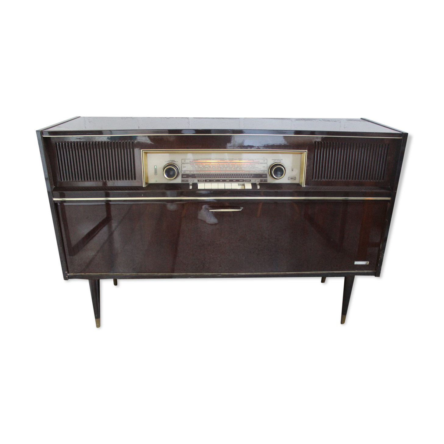 Vintage Grundig radio furniture