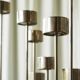 Pair of large candle holders by Tommy Larsen from the 1990s.
