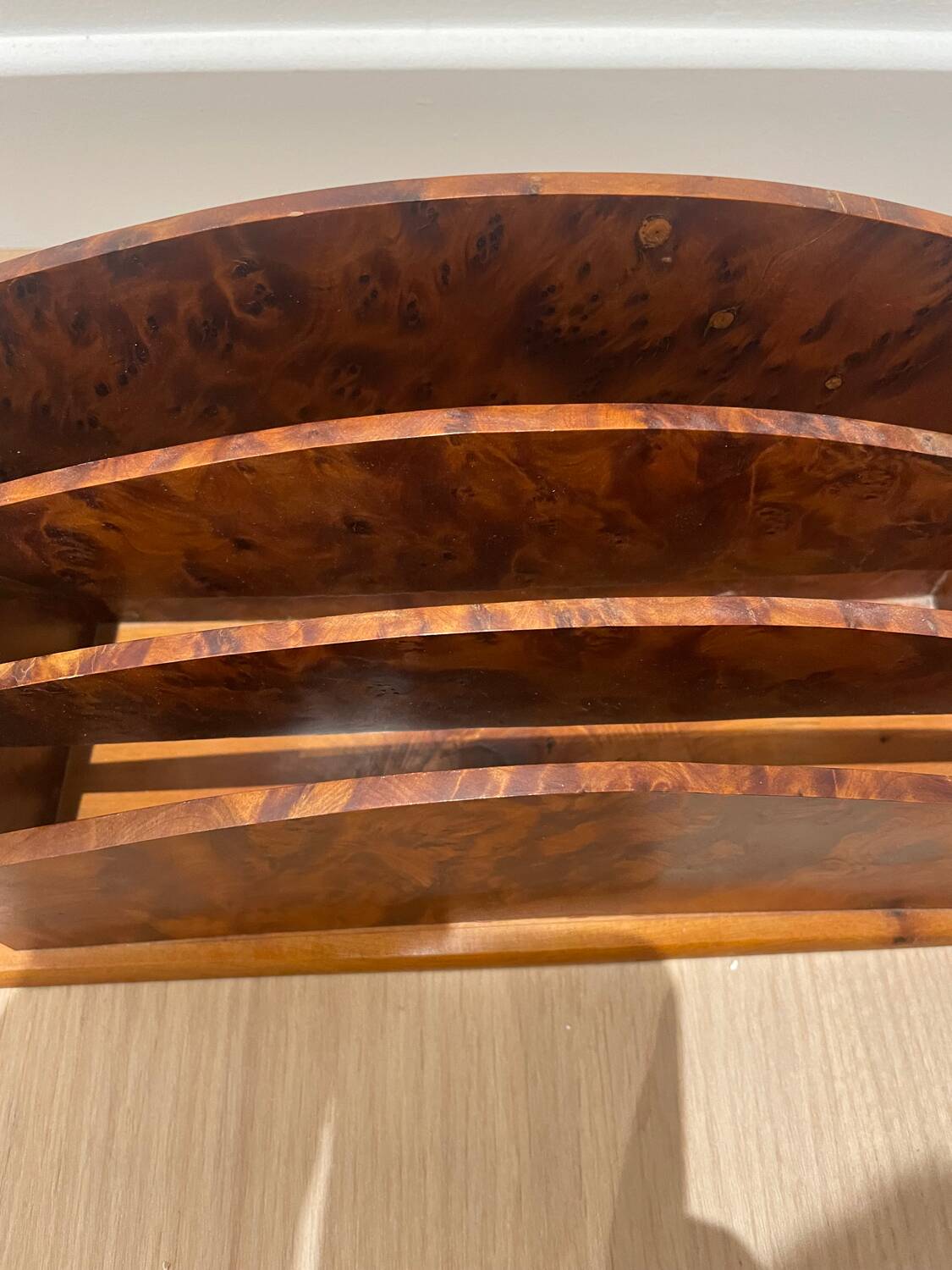Mail sorter in elm burl.