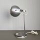 Mid Century Eyeball Desk Lamp, Space Age Table Light, brushed chrome