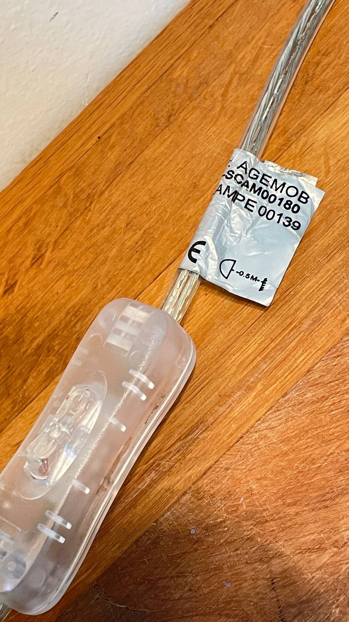 Desk Lamp by AGEMOB 1980s