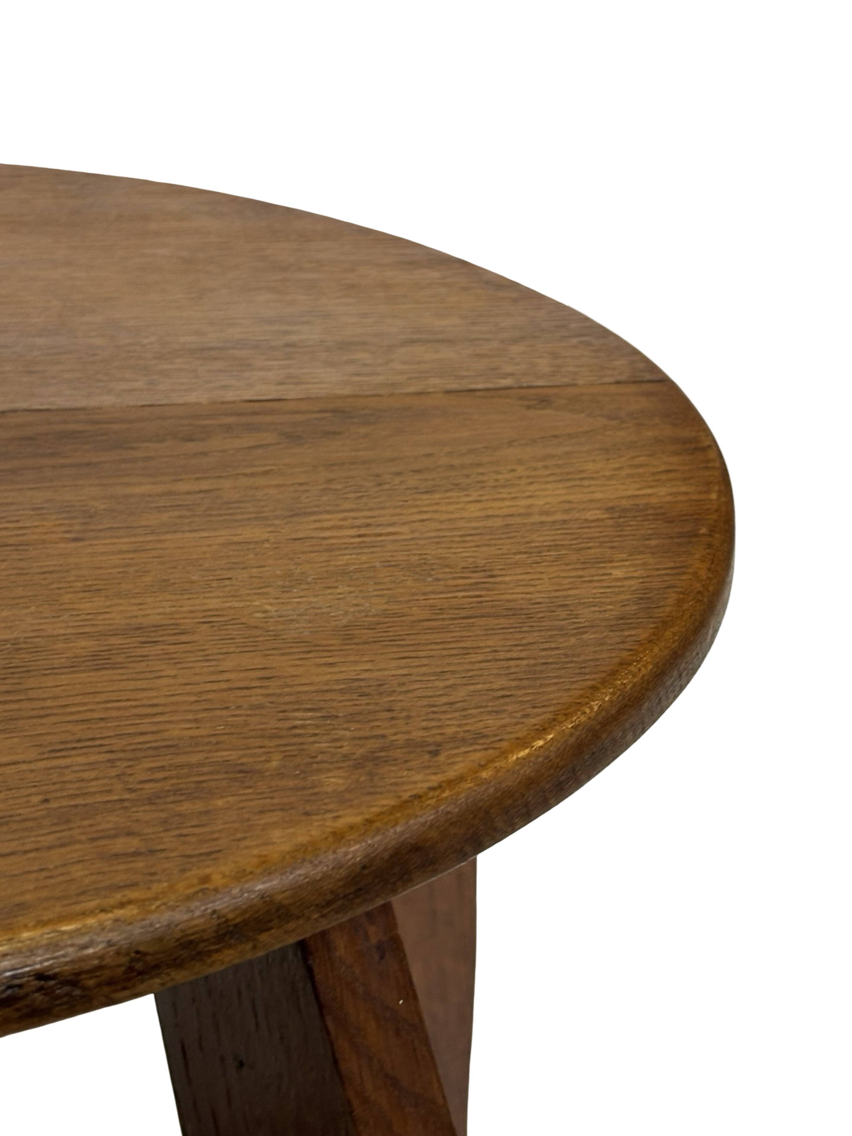 Art Deco Coffee Table Side Table Oak 1950s Design
