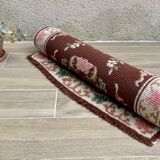 Bohemian pure wool rug from the 70s