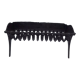 Fireplace cast iron chimney grid for logs L 40,5 cm