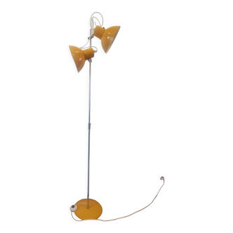 Lampadaire jaune années 70