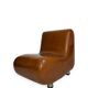 Curve armless armchairs, 1970s