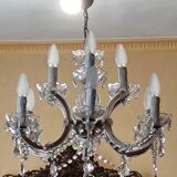 Murano grapefruit chandelier