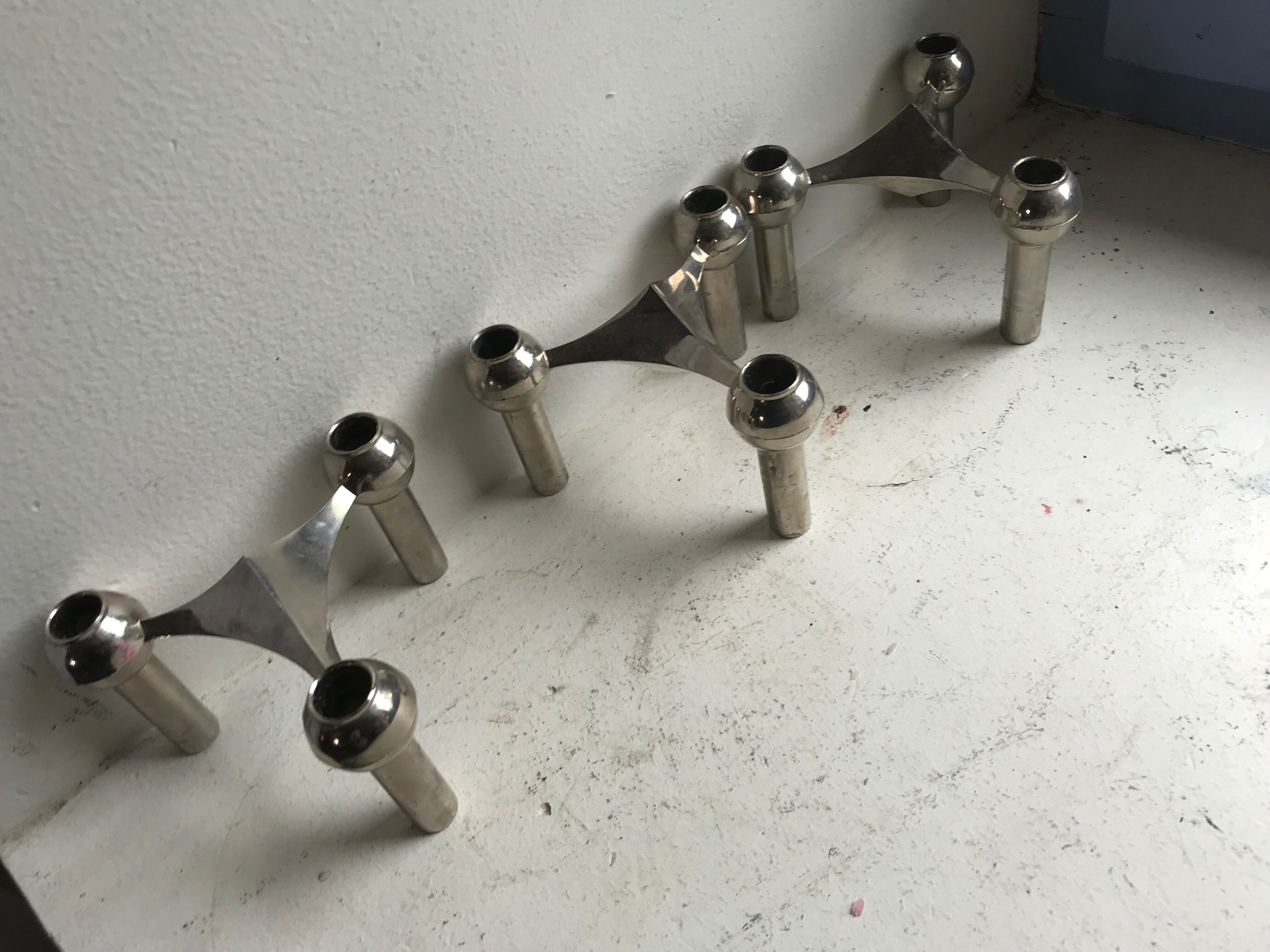 Nagel candleholders from the 70s