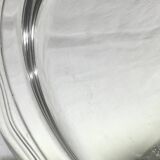 Silver Metal Serving Dish