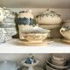 Clairefontaine iron earth gravy boat, “Antoinette” service