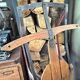 Vintage wooden American sled
