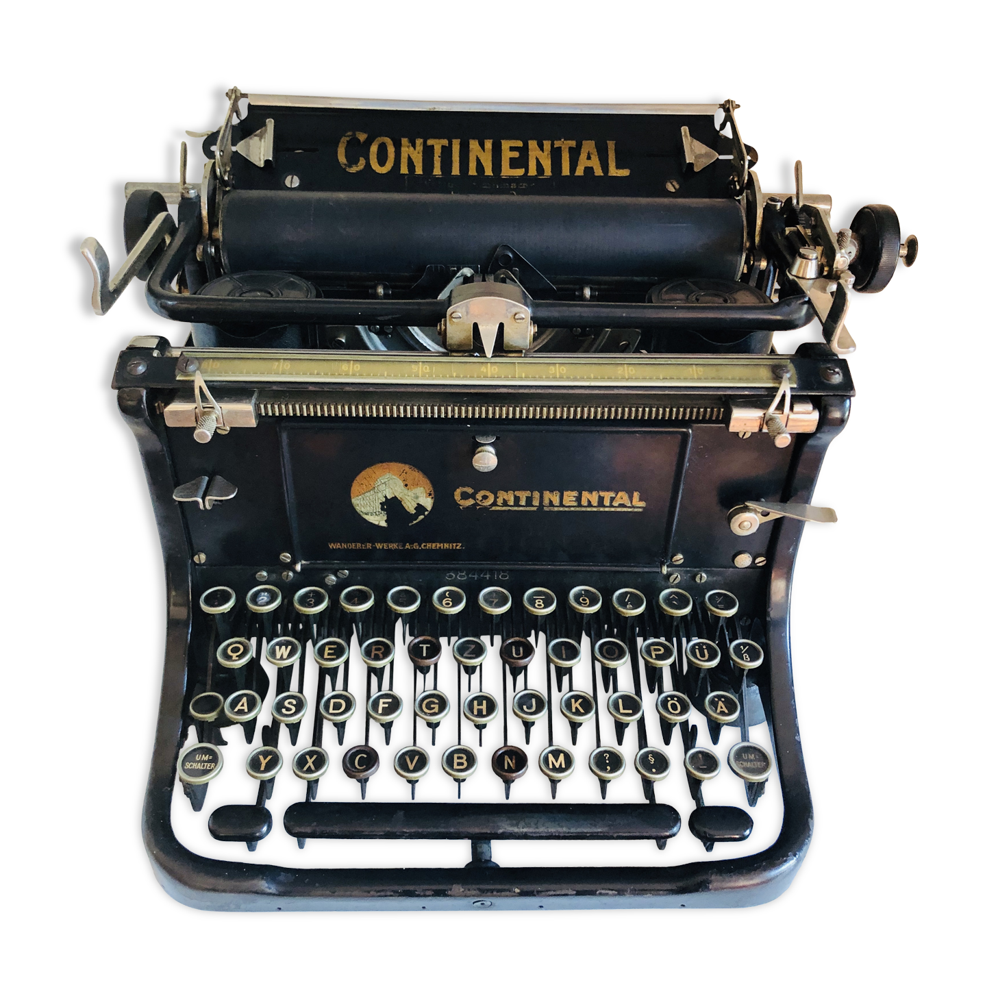 1928 Continental Typewriter
