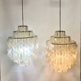 Verner Panton "Fun" pendant lights produced by Frandsen - 2 available