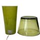 Lampe de table IKEA Gavik – Design en verre jaune-vert vibrant