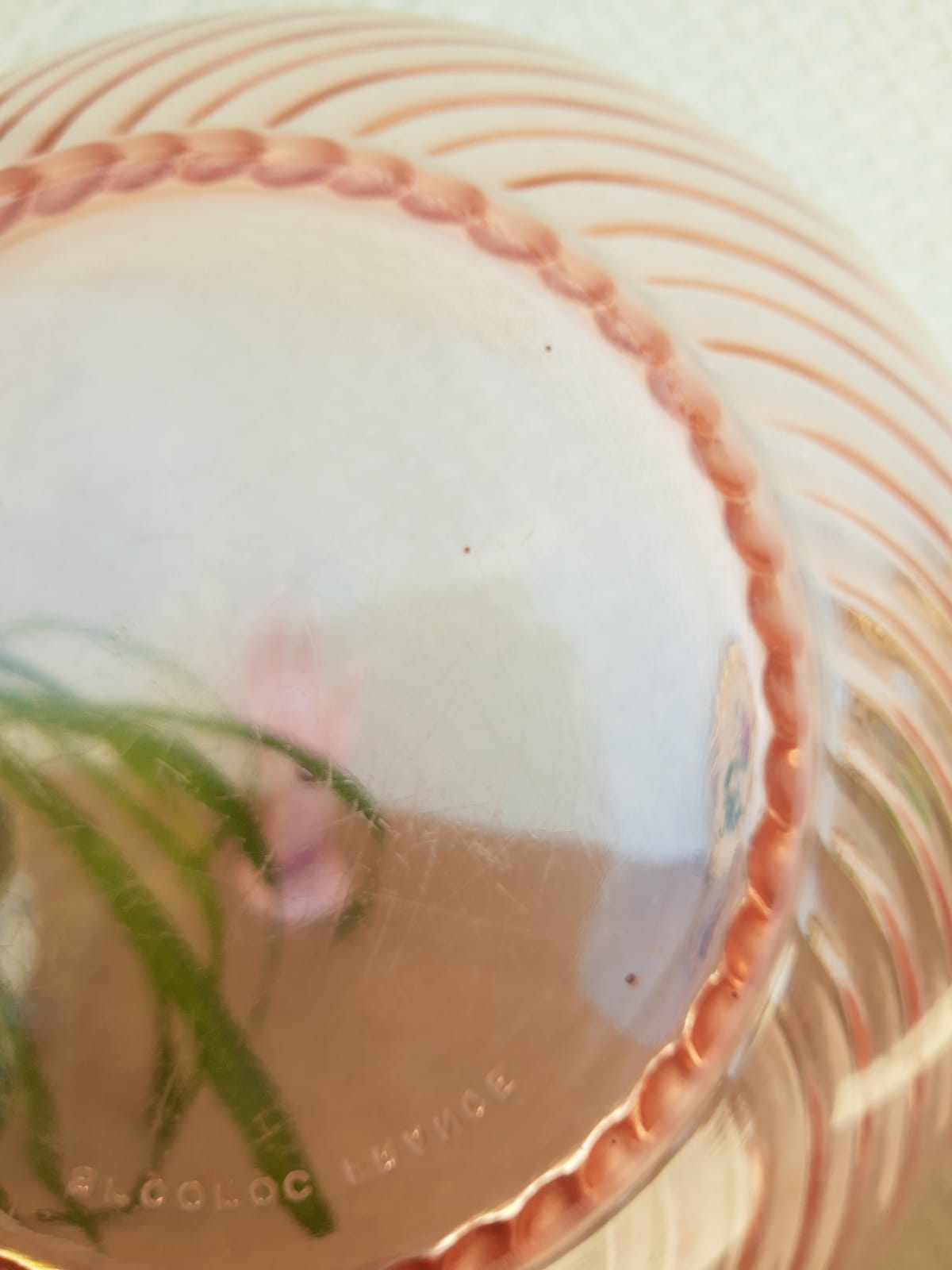 Trio of rosaline salad bowls twisted arcoroc