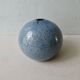 Blue ceramic ball vase Accolay