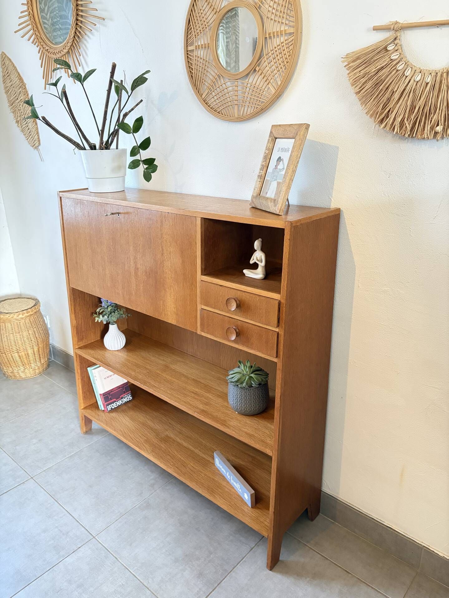 Meuble de rangement vintage des années 60