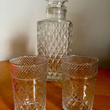 Set of two vintage glasses Design France