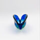 Murano Ashtray Flavio Poli Sommerso Blue Green Design 50s