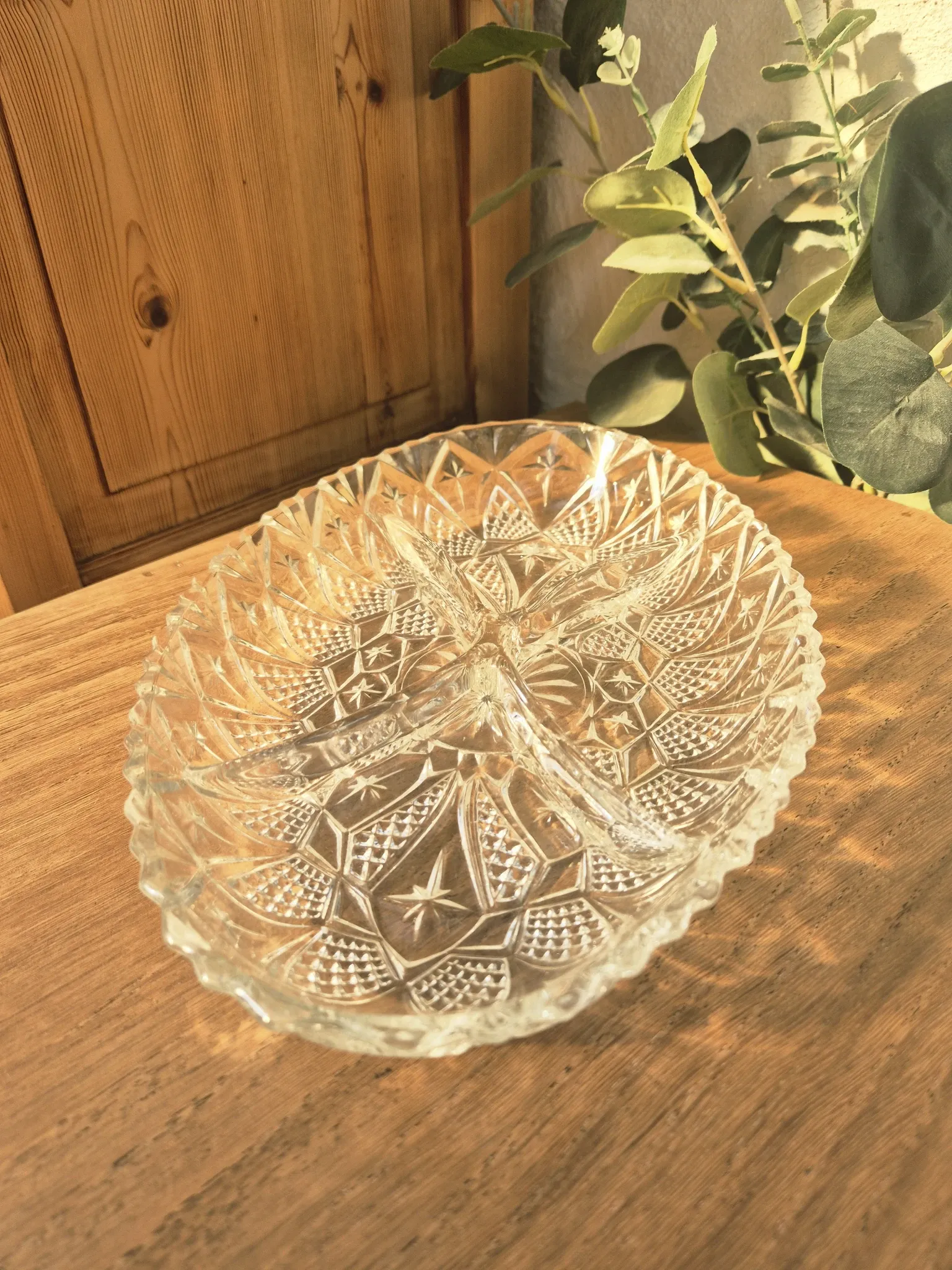 Plat compartimenté vintage