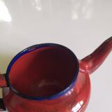 Small enamelled teapot